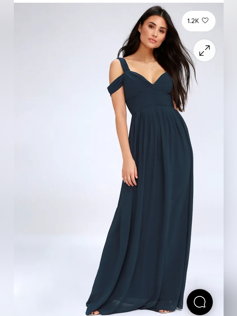 Make Me Move Navy Blue Maxi Dress